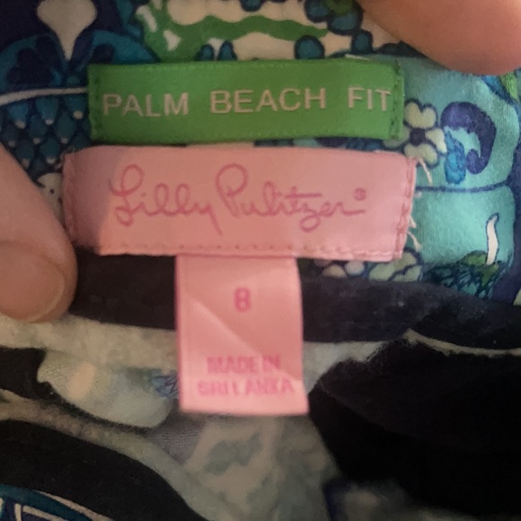 Preowned Palm Beach Fit size 8 Lilly Pulitzer pants - Picture 9 of 9